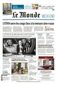 Le Monde du Samedi 13 Juillet 2024