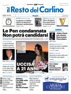 Il Resto del Carlino Reggio Emilia - 1 Aprile 2025