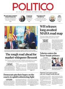 Politico - 10 September 2025