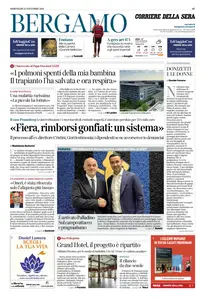 Corriere della Sera Bergamo - 12 Novembre 2025