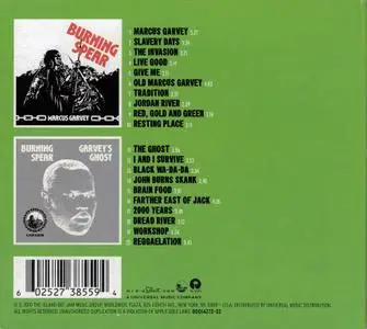 Burning Spear - Marcus Garvey / Garvey’s Ghost (1975/1976) {2010, Remastered}