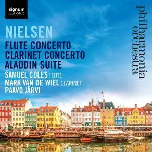 Paavo Järvi & Philharmonia Orchestra - Nielsen: Flute Concerto, Clarinet Concerto & Aladdin Suite (2017)