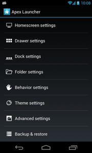 Apex Launcher v2.0.5