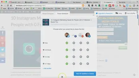 Udemy - Social Media Automation: The Art and Science (2015)