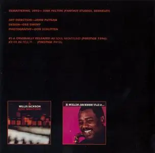Willis Jackson - Soul Night Live! (1964) {Prestige PRCD-24273-2 rel 2002} (with Pat Martino)