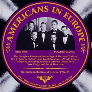 Various Artists - Americans In Europe (2012) {Jazz Oracle BDW8068 rec 1926-1928}