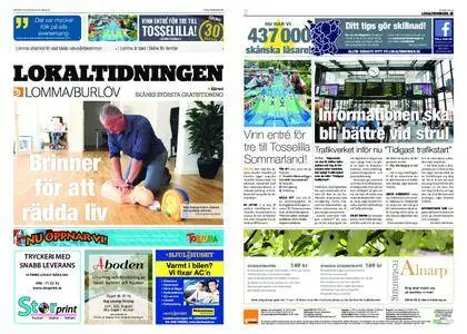 Lokaltidningen Lommabladet – 02 juni 2018