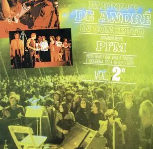 Fabrizio De Andre - In concerto Vol1 & Vol2 (2CD, 1979-80) [Repost]