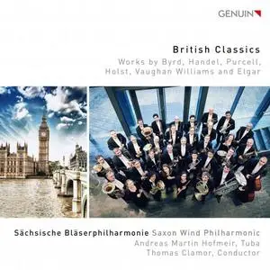 Sächsische Bläserphilharmonie & Thomas Clamor - British Classics (2020)