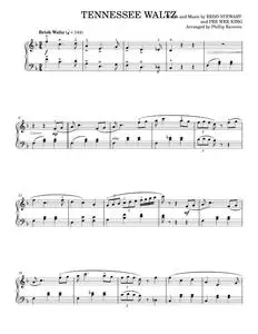 Tennessee Waltz [Classical version] (arr. Phillip Keveren) - Patti Page, Pee Wee King (Piano Solo)