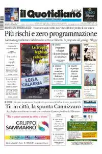 il Quotidiano del Sud Reggio Calabria - 9 Dicembre 2018