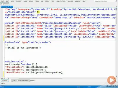 Pluralsight - SharePoint 2013 Development: Client Object Model and REST API [repost]
