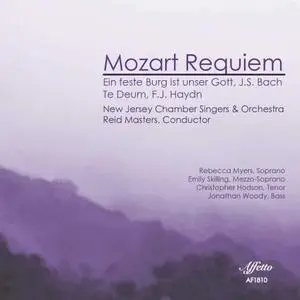 New Jersey Chamber Singers, New Jersey Chamber Orchestra & Reid Masters - Mozart, Bach & Haydn: Sacred Works (Live) (2018)