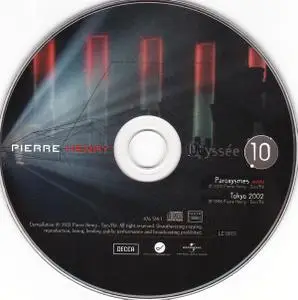 Pierre Henry - Odyssee (2012) { {10CD Set, Decca ‎476 514-2}