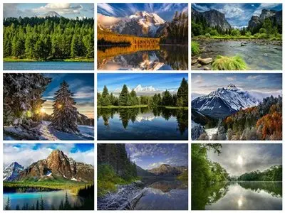 200 Beautiful Landscapes HD Wallpapers (Set 43)