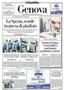 la Repubblica Genova - 9 Settembre 2020