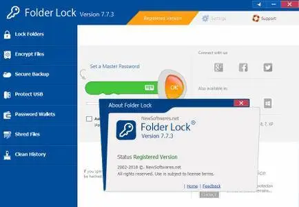 Folder Lock 7.7.3 Multilingual