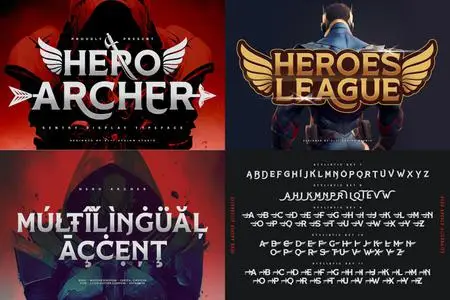 The Hero Archer Typeface