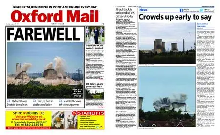 Oxford Mail – August 19, 2019