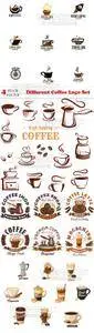 Vectors - Different Coffee Logo Set
