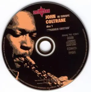 John Coltrane - In Europe (2001) {3CD Set Charly Records ‎SNAJ701CD rec 1961-1965}