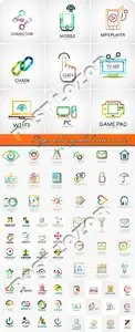 Logos and symbol vector set 24