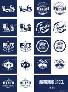 GraphicRiver - Branding Label Vol.1