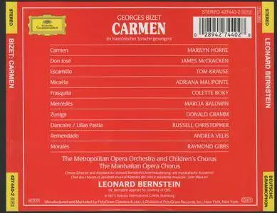 Leonard Bernstein, Metropolitan Opera Orchestra - Bizet: Carmen (1991)