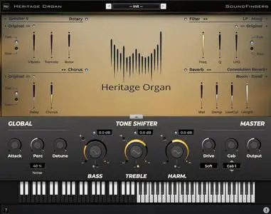 SoundFingers Heritage Organ 2 v2.0.0 (win/macOS)