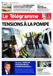 Le Télégramme Saint Malo – 13 octobre 2022