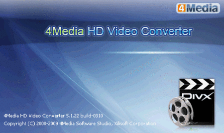 4Media HD Video Converter 5.1.22.0313