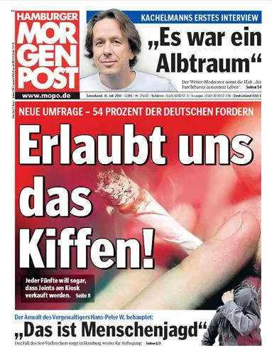 Hamburger Morgenpost vom 31 Juli 2010