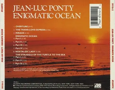 Jean-Luc Ponty - Enigmatic Ocean (1977)
