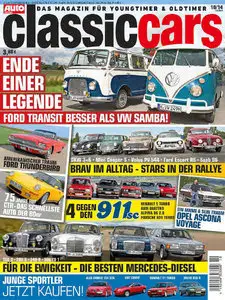 Autozeitung Classiccars Magazin No 10 2014