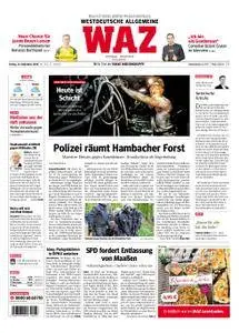 WAZ Westdeutsche Allgemeine Zeitung Essen-Postausgabe - 14. September 2018