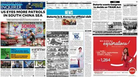 Philippine Daily Inquirer – June 04, 2018
