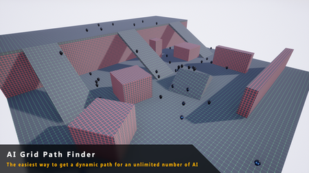 Unreal Engine – AI Grid Path Finder 4.27