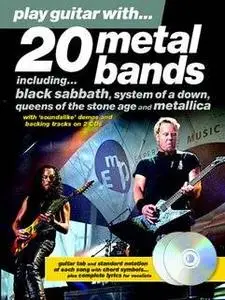 Play Guitar with 20 Metal Bands (book)