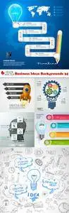 Vectors - Business Ideas Backgrounds 35