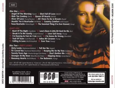 Juice Newton - Juice (1981) + Quiet Lies (1982) + Dirty Looks (1983) [3LPs on 2CDs, 2011]