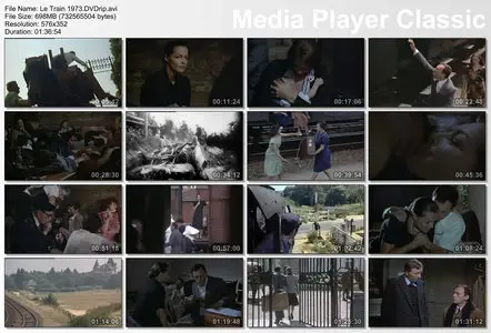 (Drame, War) Le Train [DVDrip] 1973