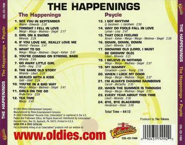 The Happenings - 'The Happenings' (1966) + 'Psycle' (1967) 2 LP on 1 CD, Remastered 2003