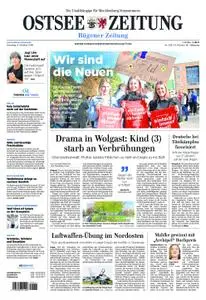 Ostsee Zeitung Rügen - 09. Oktober 2018