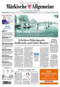Märkische Allgemeine Neues Granseer Tageblatt - 08. Juni 2018