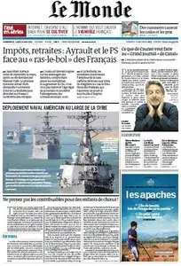 Le Monde du Dimanche/Lundi, 25./26. Août 2013
