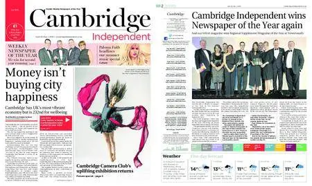 Cambridge Independent – April 25, 2018