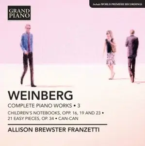 Mieczyslaw Weinberg - Piano Works (Complete), Vol. 3 (Brewster Franzetti)
