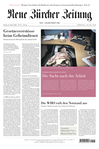 Neue Zurcher Zeitung - 31. Januar 2020