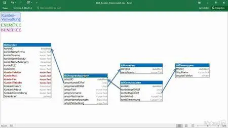 Access: Datenbank-Coaching – Beispiel Kundenverwaltung (Full Course)