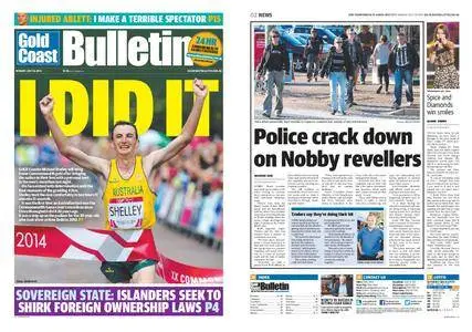 The Gold Coast Bulletin – July 28, 2014